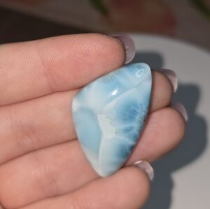 Larimar Cabochon Natural Crystal